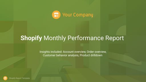 Shopify Report Template
