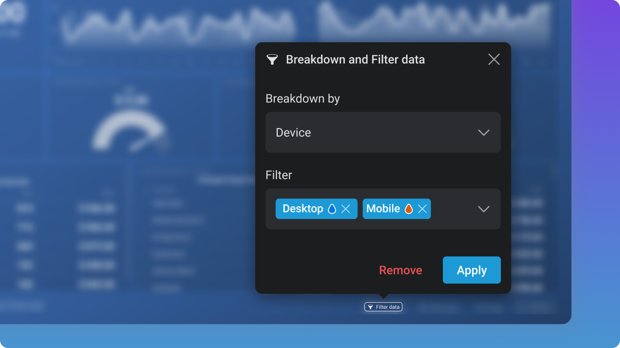 Segment and Filter Databoards in 1-Click