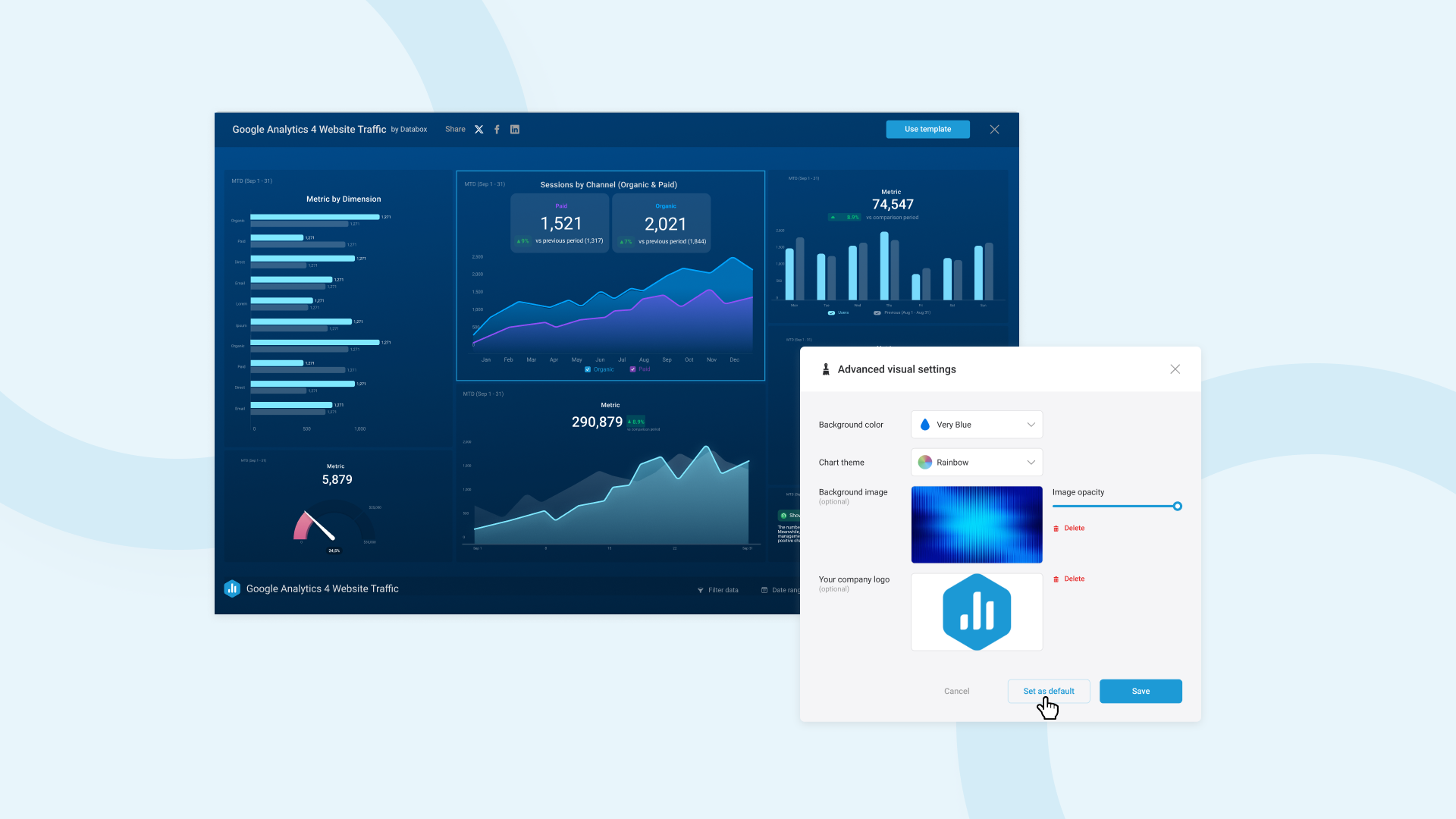 Make Sure Your Databoards and Reports Are Always On-Brand