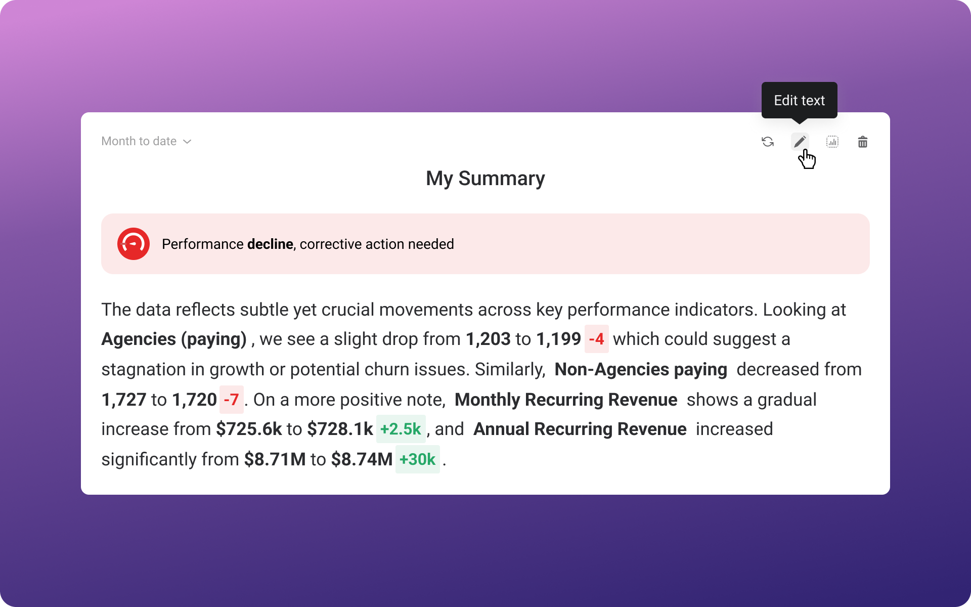 Get More Context Automatically in Your AI Performance Summaries