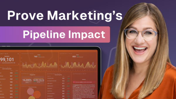 Understand how marketing influences pipeline across the full funnel