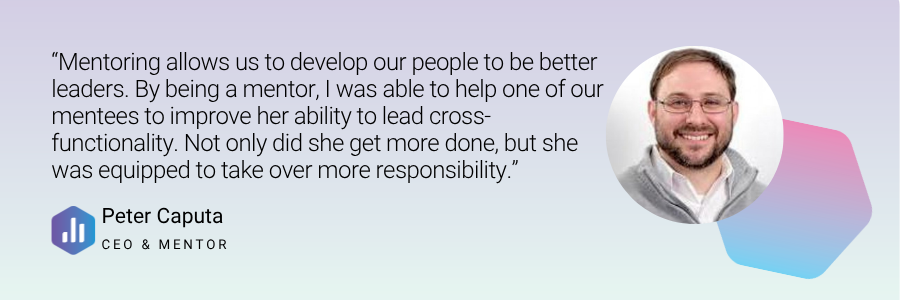 Mentoring program at Databox