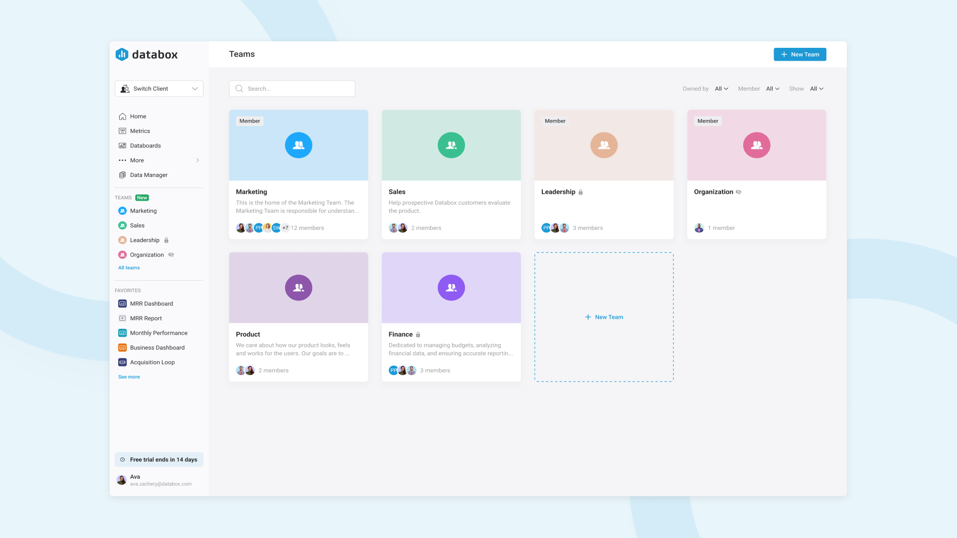 Give Each Team Their Own Space