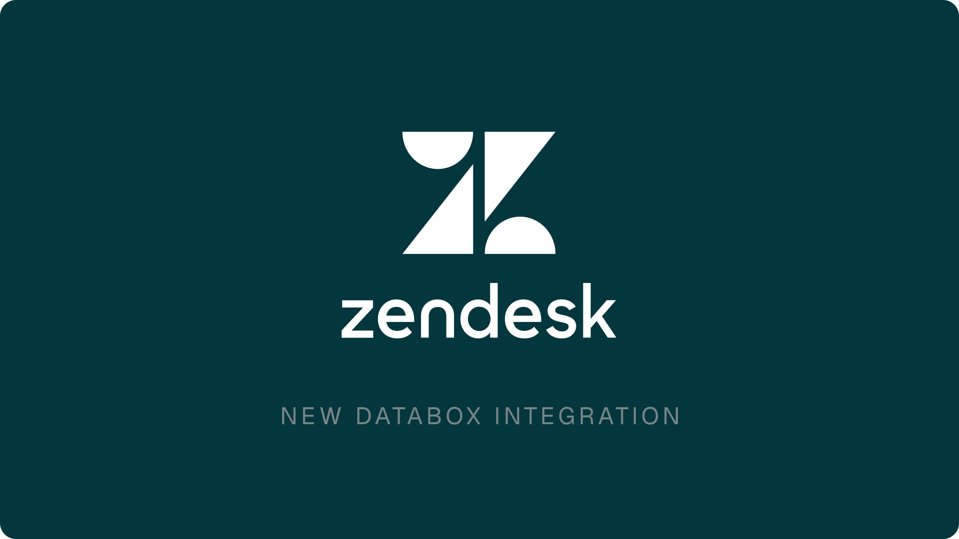 New Dataset Integration: Zendesk 