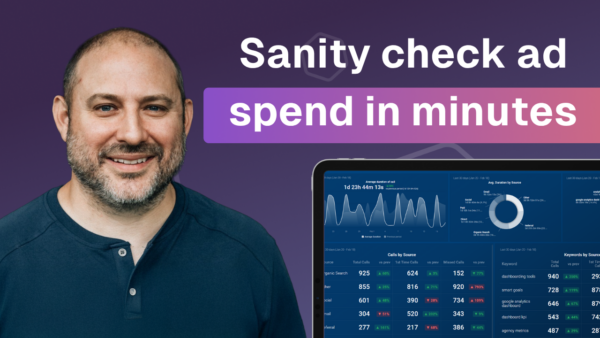 Sanity check ad spend in minutes without creating reporting bottlenecks