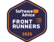 SoftwareAdvice Front Runners 2025 badge